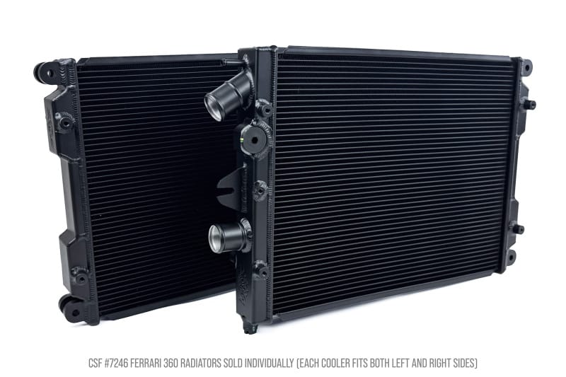 CSF — Ferrari 360 High-Performance All-Aluminum Radiator (Fits Left & Right)