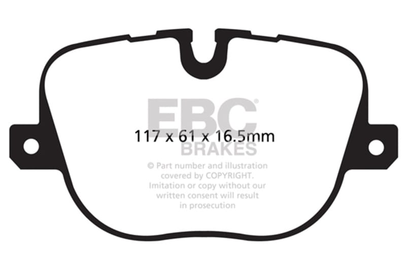 EBC — 6000 Series Greenstuff Truck/SUV Brakes Disc Pads