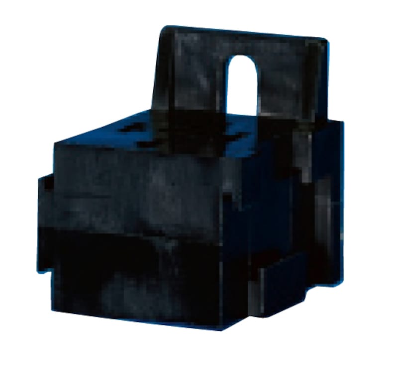 Hella — 5 Terminal Mini Relay Socket - Bracket