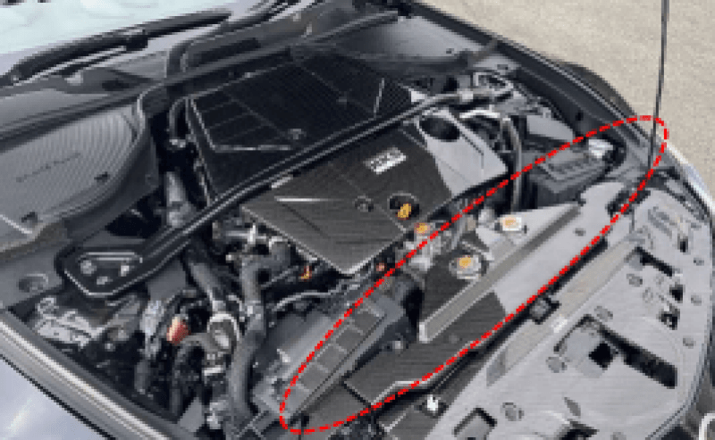 HKS — HKS 2023 Nissan Z Dry Carbon Radiator Cover