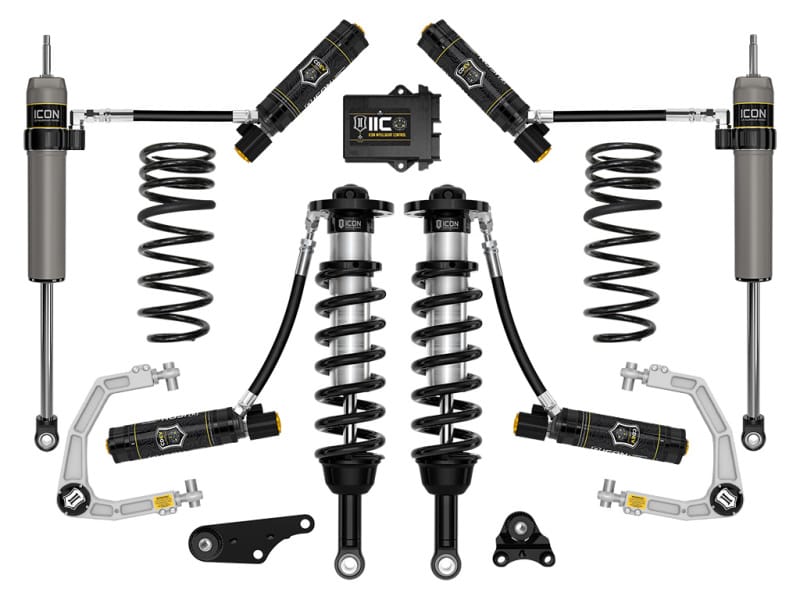 ICON — 24-25 TACOMA 1.25-3" STAGE 6 SUSPENSION SYSTEM BILLET WITH TRIPLE RATE SPRING