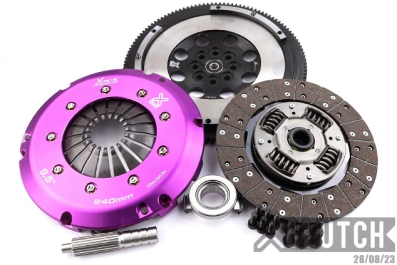 XCLUTCH — Clutch Kit Inc Flywheel: Stage 1  Single Sprung Organic Clutch Disc