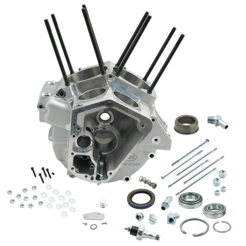 S&S Cycle — S&S Cycle 84-91 BT w/ 3-5/8in Bore Super Stock Alternator Style Crankcase - Natural