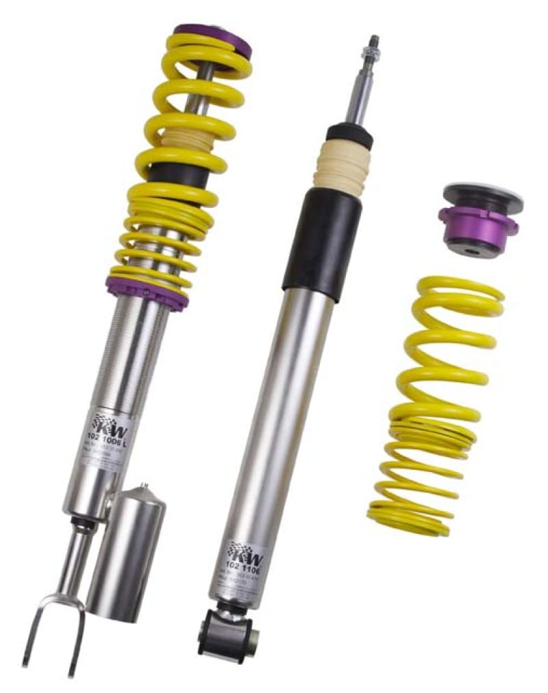 KW — Adjustable Coilovers, Aluminum Top Mounts, Independent Compression and Rebound
KW V3 CLUBSPORT KIT - 35210765