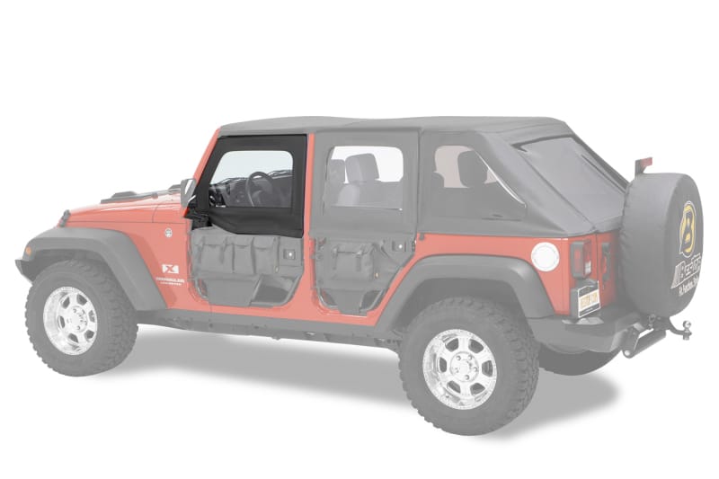 Bestop — HighRock 4x4(TM) Element(TM) Upper Fabric Half Doors
