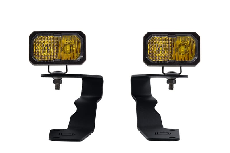 Diode Dynamics — Allows you to mount two Stage Series 2" LED Pods above the hood.
Allows you to mount two C2 2.0 LED Pods above the hood.