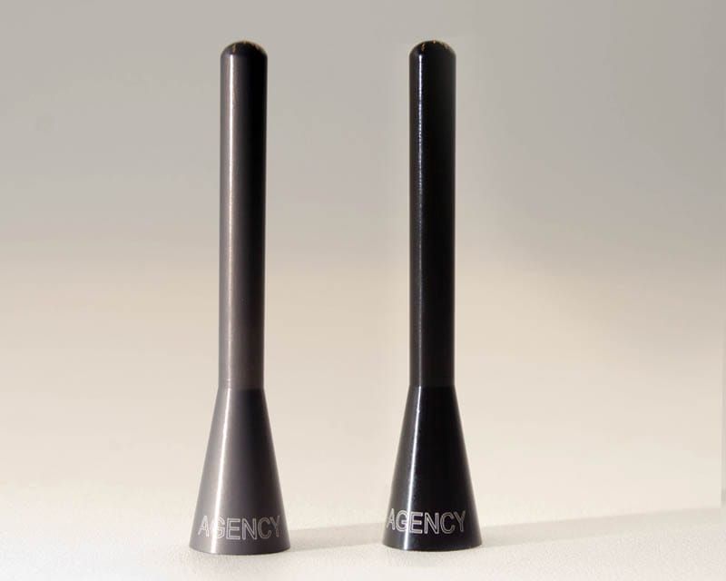 Agency Power — Billet Shorty Antenna Universal, Black