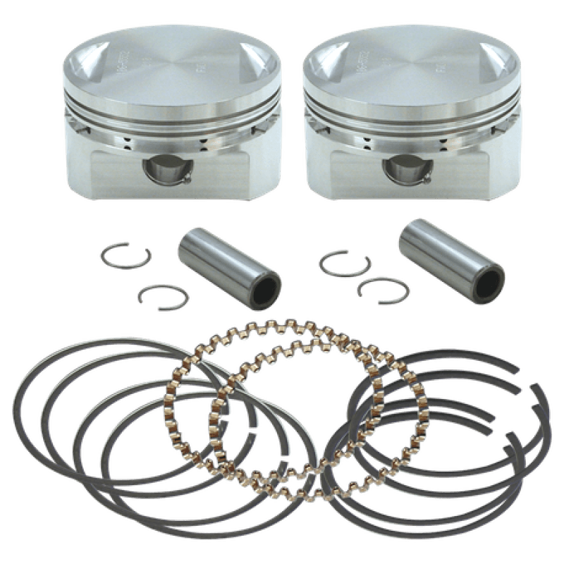 S&S Cycle — S&S Cycle 84-99 BT 3-1/2in .030in Bore Forged Stroker Piston Kit