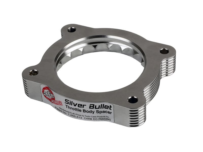 aFe — aFe 02-09 Chevrolet Trailblazer/ 02-09 GMC Envoy L6 4.2L Silver Bullet Throttle Body Spacer - Silver
Throttle Body Spacer