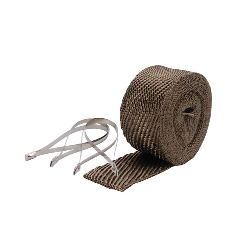 DEI — Exhaust Wrap Kit Titanium 2in x 25ft
Pipe Wrap And Locking Ties Kit