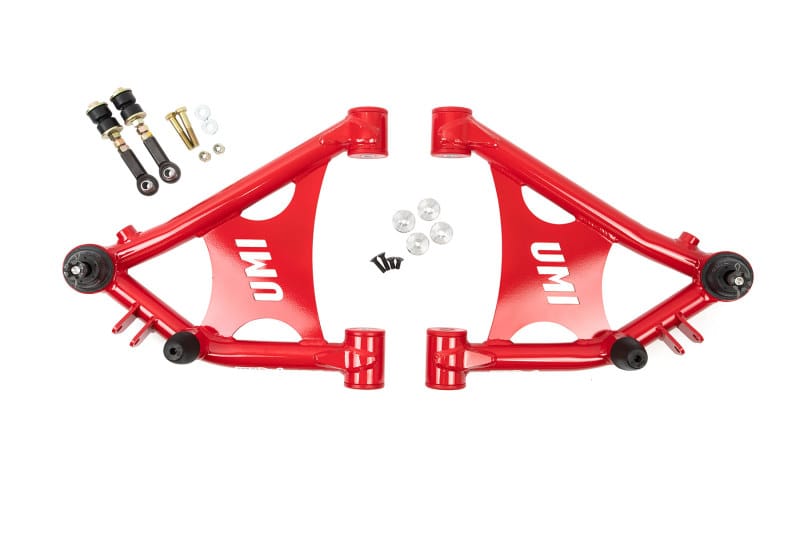 UMI Performance — 2051 - 1982-1992 GM F-Body Front Lower A-arms, Polyurethane, Coilover Specific