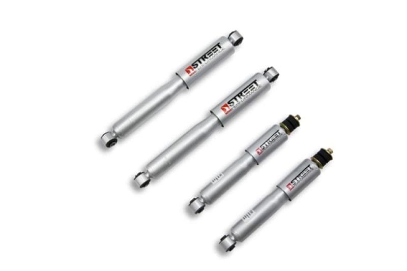 Belltech — STREET PERFORMANCE SHOCK SET (LOWERING) - 9561
STREET PERFORMANCE SHOCK SET (LOWERED)