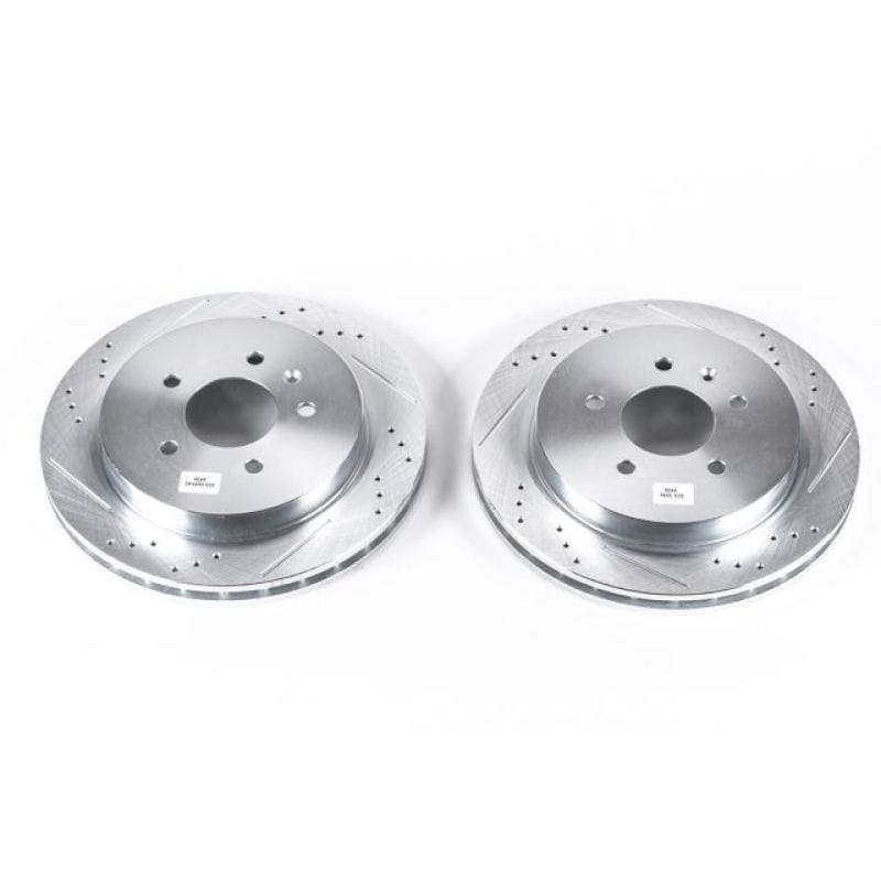 PowerStop — PowerStop Evolution Performance Drilled, Slotted & Plated Brake Rotor Pair