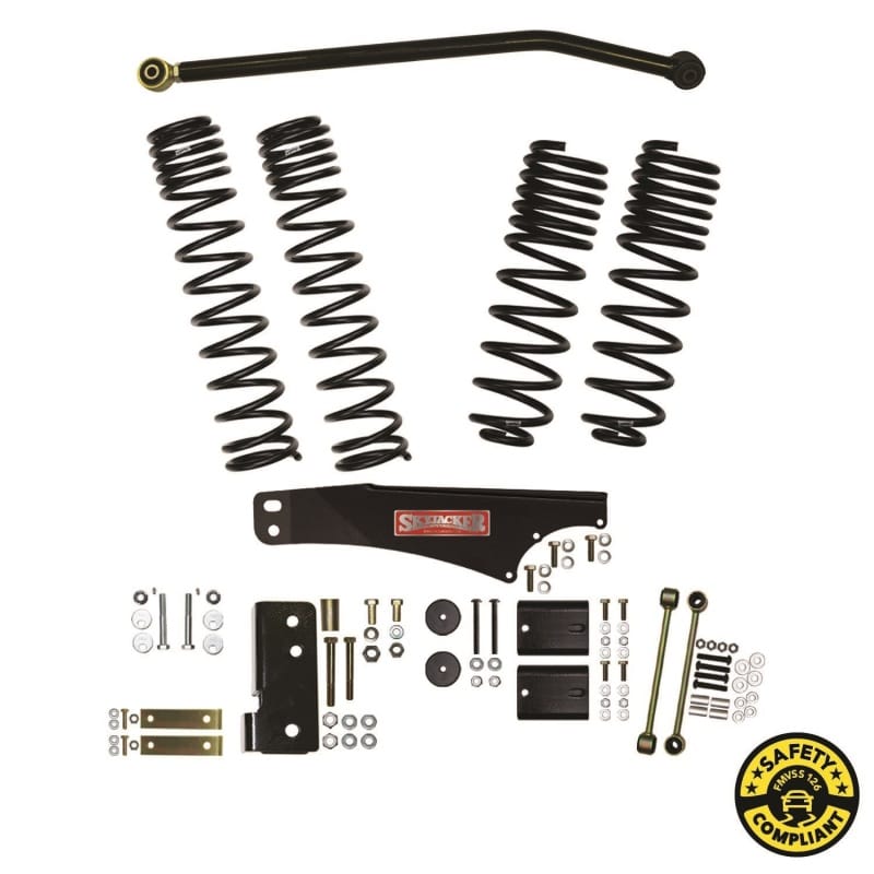 Skyjacker — 4 in. Component Box With Dual Rate Long Travel Coil Springs.