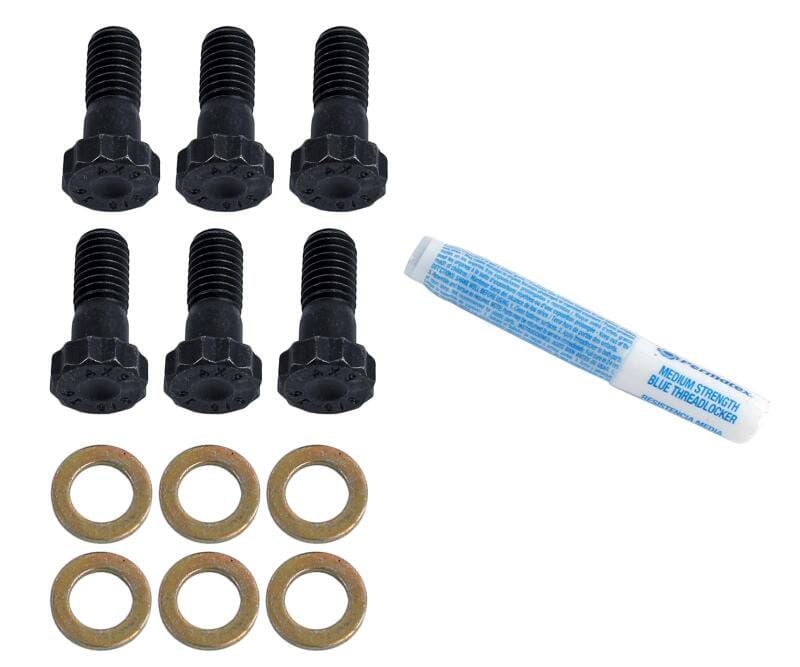 McLeod Racing — Clutch Pressure Plate Bolt Kit: 3/8in x 16 x 1.00in: Set of 6
Bolt Pak  3/8-16 X 1.00 Pressure Plate.( 6 Per Box)
Bolts; Pressure Plate; 3/8-16 x 1.00