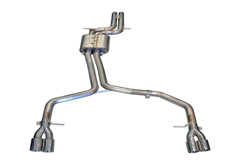 AWE Tuning — AWE Track Edition for Audi B8 S4 3.0T - Chrome Tips (90mm)