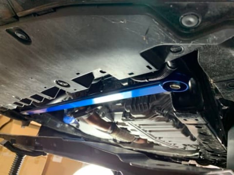 Cusco — Cusco Power Brace Front Steel Bar - 17+ Honda Civic (except Type R/Sport) / 18+ Accord