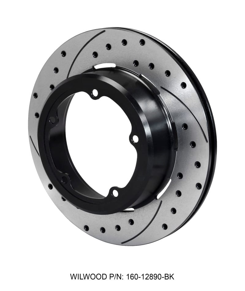 Wilwood — ROTOR1219-081CA500-191MBEXXXXR 5x5.75,D/D,STRANGE,SRP,BLACK