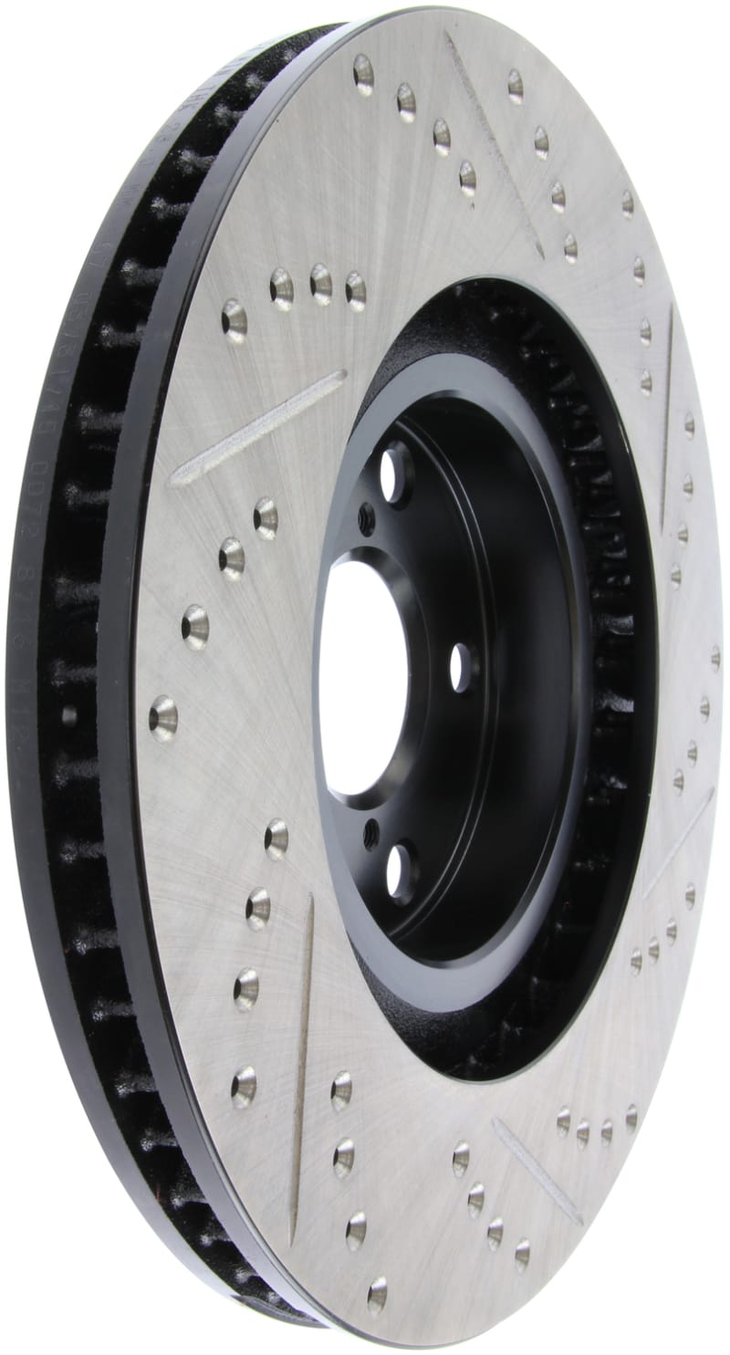 Stoptech — StopTech Sport Drilled & Slotted Brake Rotor; Front Right
StopTech Sport Drilled/Slotted Brake Rotor; Front Right
StopTech Sport Drilled/Slotted Disc