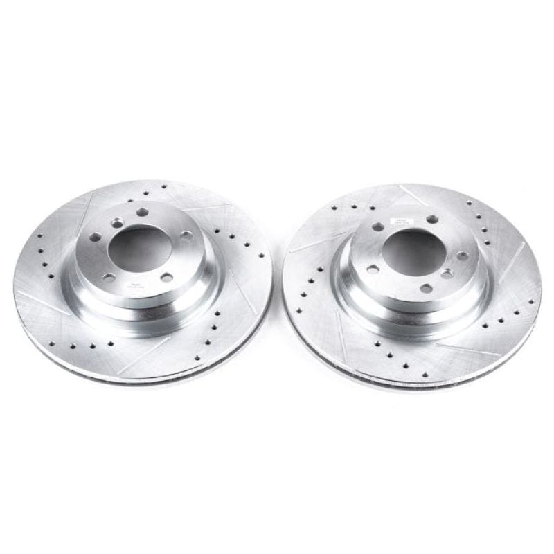 PowerStop — PowerStop Evolution Performance Drilled, Slotted & Plated Brake Rotor Pair