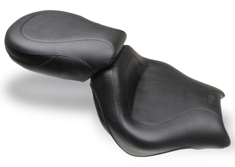 Mustang Motorcycle — Mustang 02-08 Honda VTX1800C Sport Touring 2PC Seat - Black