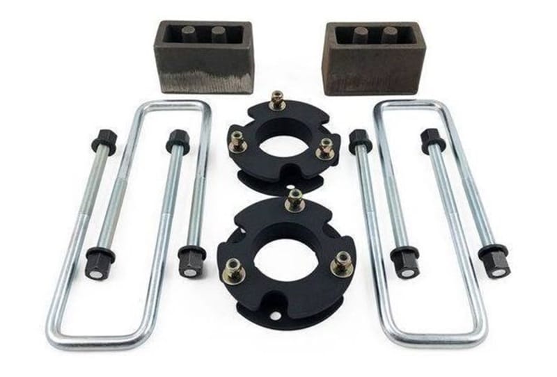Tuff Country — 2009-2024 Ford F-150 4x4/2wd-2in. Lift Kit (w/Rear lift blocks) by (No Shocks)