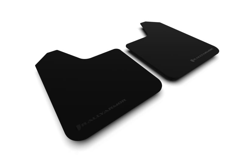 Rally Armor — Black Mud Flap/Black Logo