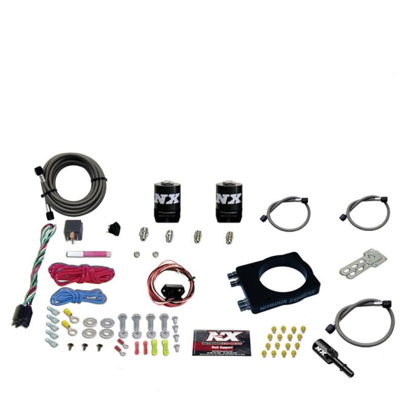 Nitrous Express — Nitrous Express 90mm Hemi Plate System (50-400hp) w/5lb Bottle
Injection System Kit
N2OSys