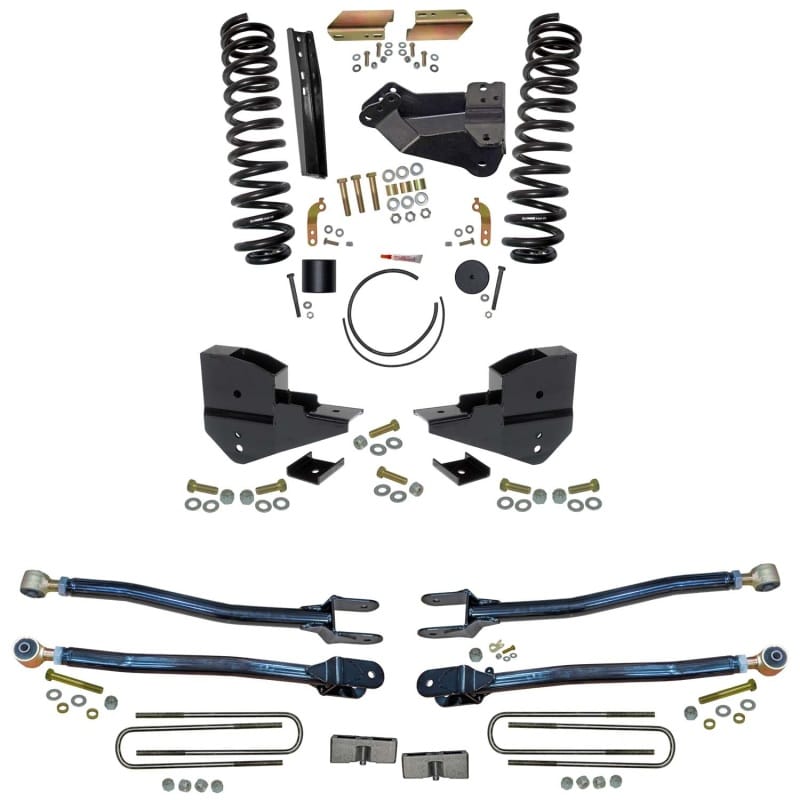 Skyjacker — 4 in. Suspension Lift Kit with 4-Link Conversion.