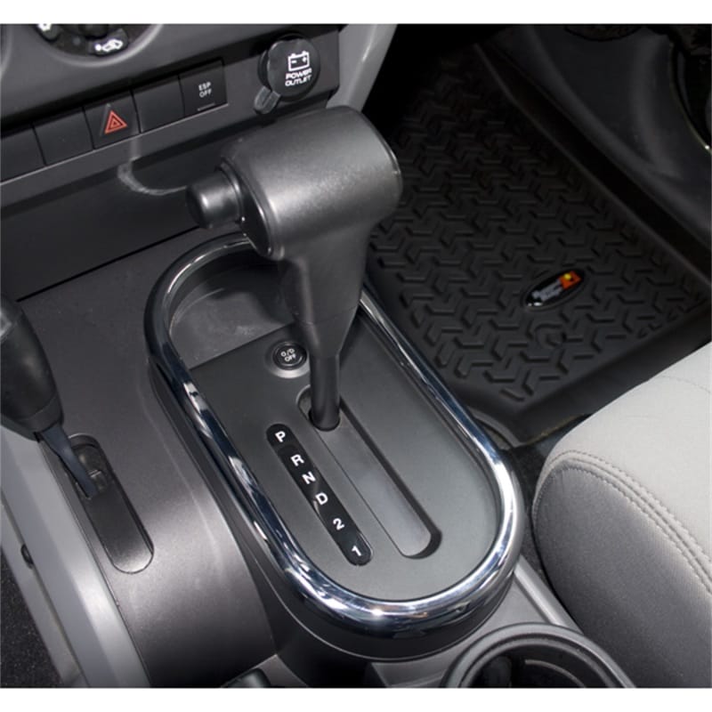 Rugged Ridge — Rugged Ridge 07-10 Jeep Wrangler JK Chrome Automatic Transmission Shifter Trim
OFFROAD_INTERIOR
A/TShftBzl