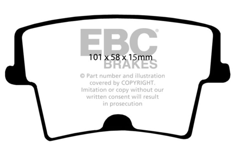 EBC — Redstuff Ceramic Low Dust Brake Pads