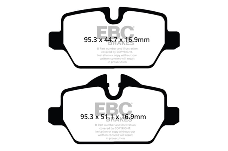 EBC — Redstuff Ceramic Low Dust Brake Pads