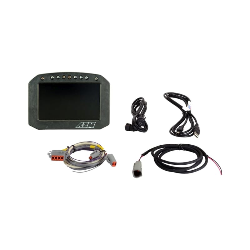 AEM — AEM CD-5FL Carbon Flat Panel Logging Display
Flat Panel Display Kit, CD-5L Carbon