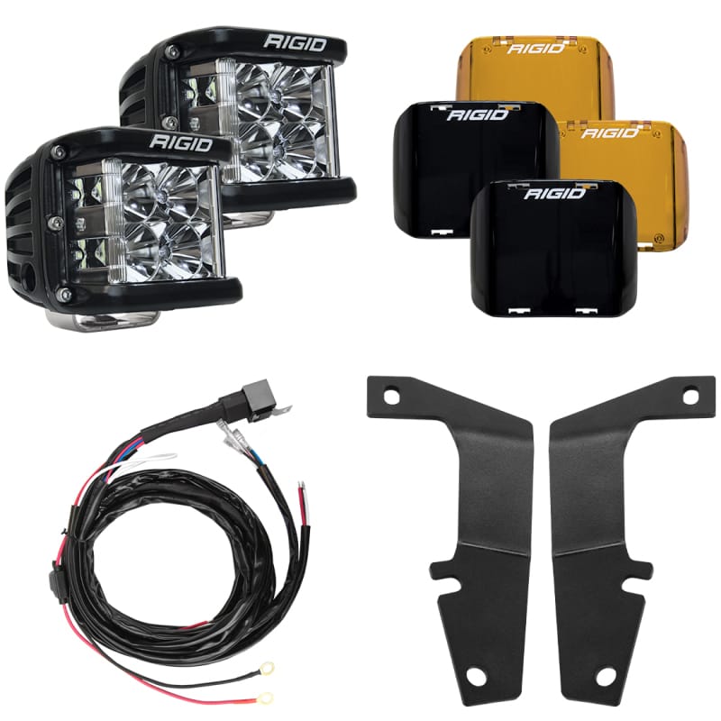 Rigid Industries — RIGID 2010-2020 Toyota 4Runner A-Pillar Light Kit; Includes D-SS Flood
2010-2020 Toyota 4Runner A-Pillar Light Kit, Includes D-SS Flood