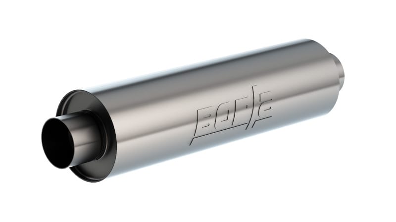 Borla — Specialty Muffler - Straight Flow Un-Notched Neck Muffler