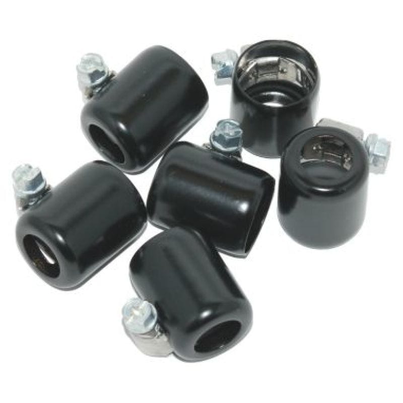 NAMZ — NAMZ Fuel Line Hose Clamps 1/4-5/16in. ID Black (6 Pack)