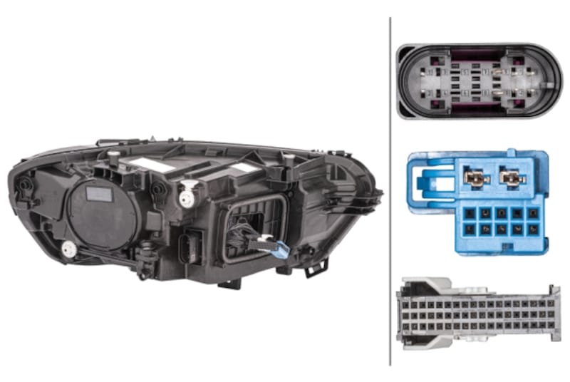Hella — Hella 19 Mercedes-Benz Cla Headlamp Lh Led Dynamic
HdLtAssembly