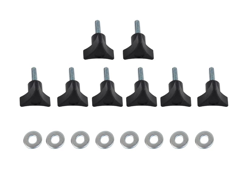 Kentrol — Kentrol 1997 Jeep Wrangler TJ-02 Hardtop Screws - Textured Black