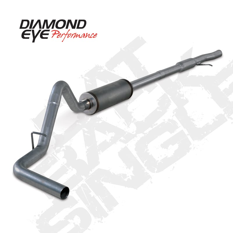 Diamond Eye Performance — 2015-2016 CHEVY 1500 4.3L & 5.3L 3" STAINLESS CAT BACK SINGLE