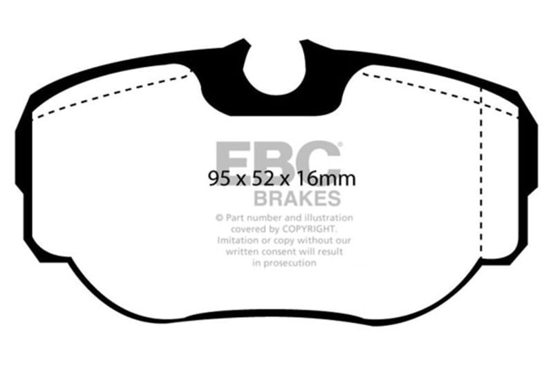 EBC — Ultimax OEM Replacement Brake Pads