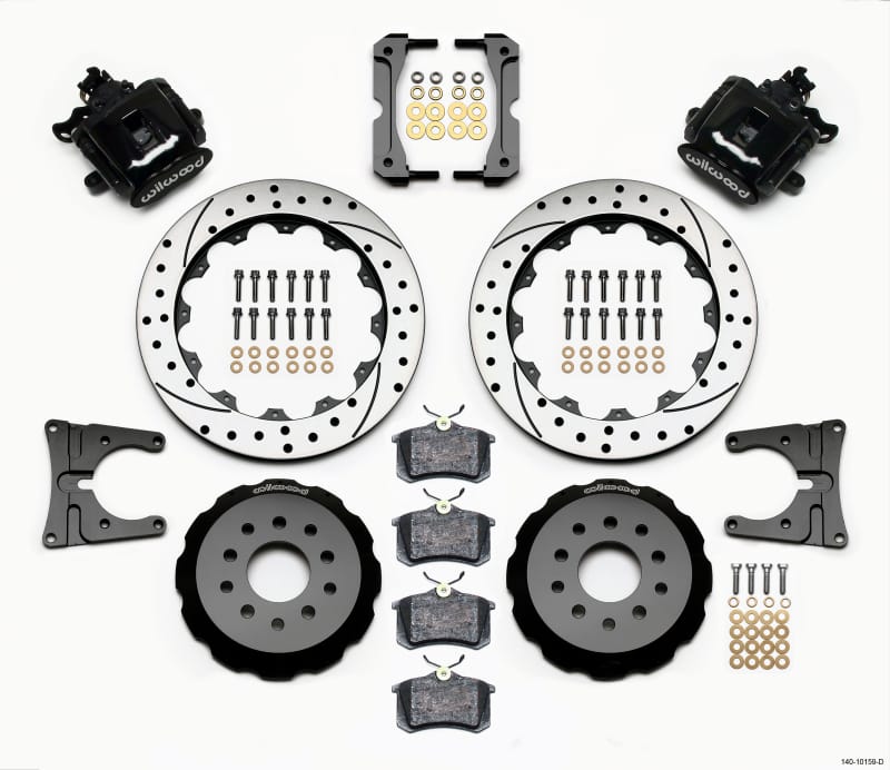 Wilwood — KIT,REAR,CPB,MUSTANG 05-10,1.00 OFFSET 12.90 ROTOR,DRILL
