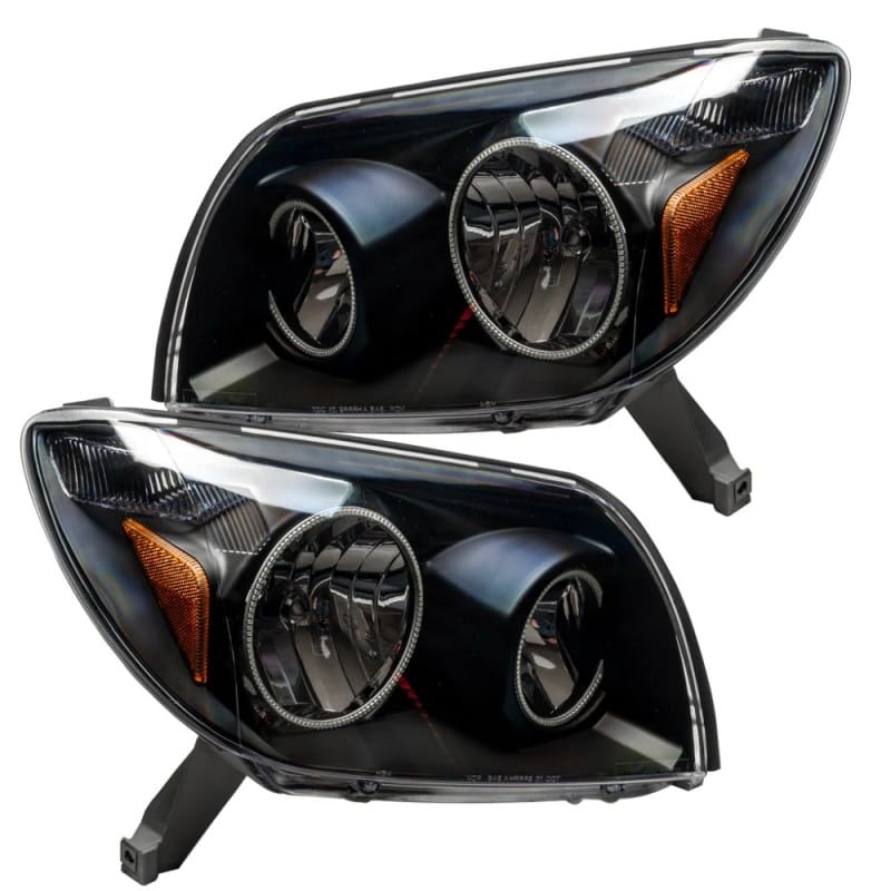 ORACLE Lighting — 2003-2005 Toyota 4-Runner Pre-Assembled LED Halo Headlights - (Black Housing)