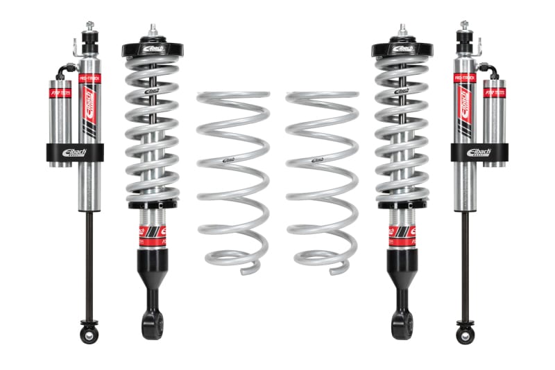 Eibach — Pair of Front Coilovers + Rear Reservoir Shocks + Rear Springs