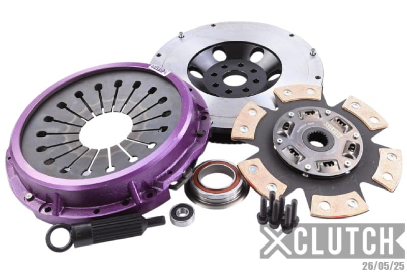 XCLUTCH — Clutch Kit Inc Flywheel; Stage 2  Sprung Ceramic Clutch Disc
