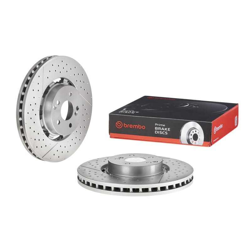 Brembo OE — Premium UV Coated Rear Brake Rotor