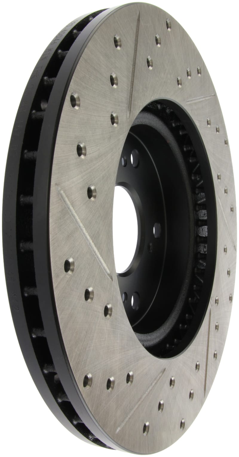 Stoptech — StopTech Sport Drilled & Slotted Brake Rotor; Front Left
StopTech Sport Drilled/Slotted Brake Rotor; Front Left
StopTech Sport Drilled/Slotted Disc