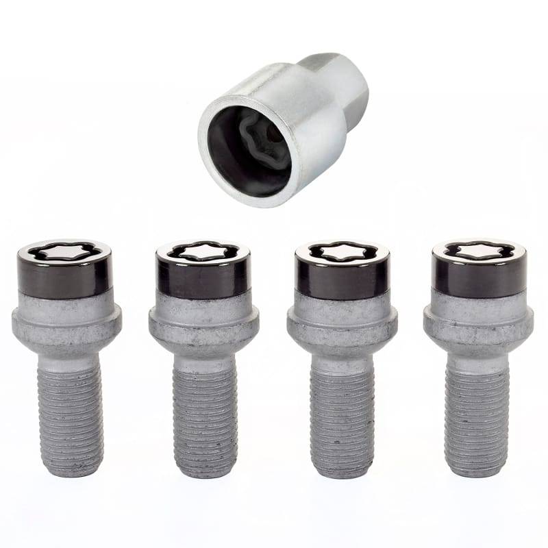 McGard — Radius Seat Style Wheel Lock Bolts-Black