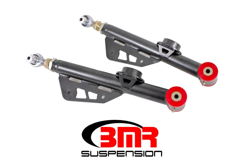 BMR Suspension — Lower Control Arms, DOM, On-car Adj, Poly/rod End