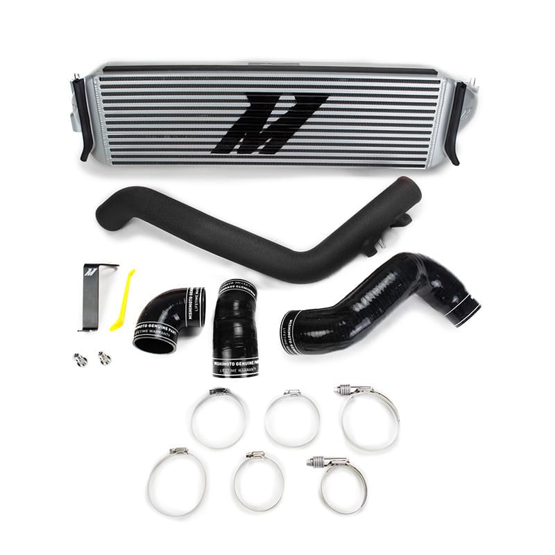 Mishimoto — Intercooler Kit, Silver/Black, fits Honda Civic Type R 2017-2021