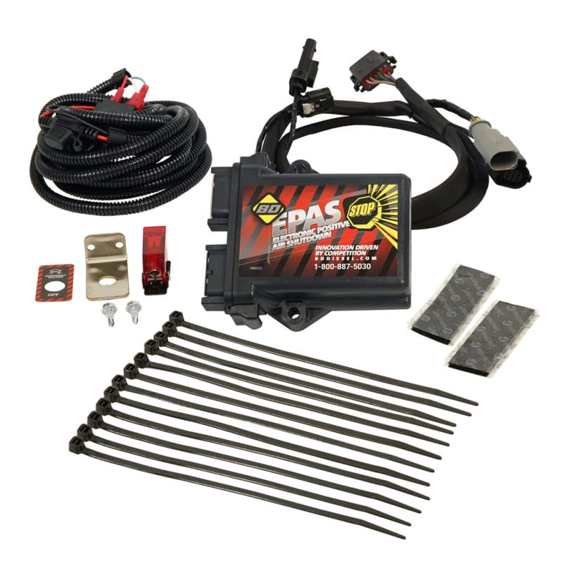 BD Diesel — E-PAS POSITIVE AIR SHUT-OFF RAM 2500/3500/4500/5500 6.7L CUMMINS 25+
E-PAS Positive Air Emergency Engine Shutdown